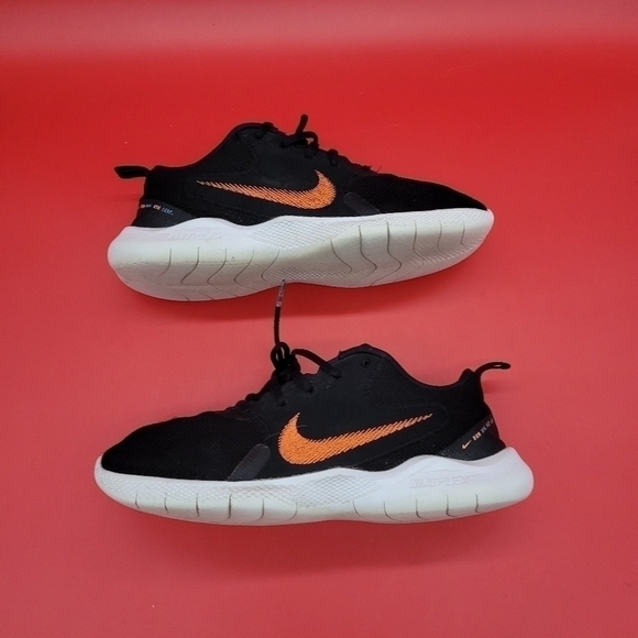 Nike Flex Experience Run 10 Dark Obsidian Hyper Crimson Sneaker Men's 8 Shoes - Picture 13 of 15